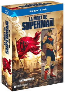 The Death of Superman + Superman figurine (Blu-Ray)